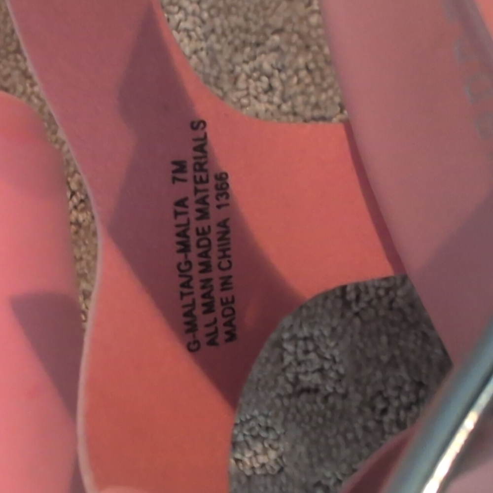 Steve Madden Pink Platform Chunky Heeled Sandals - Picture 7 of 13